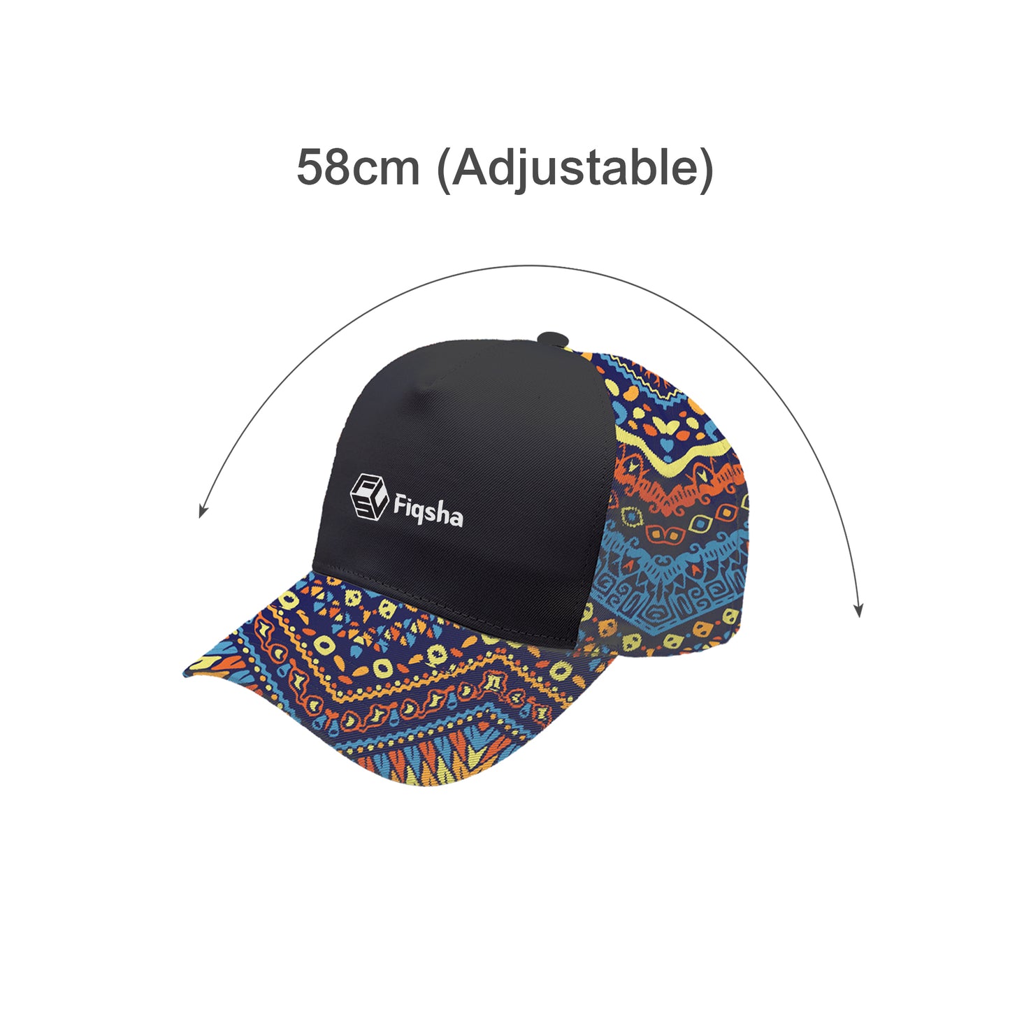 Full Sublimation 5 Panel Custom Cap