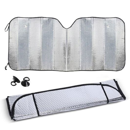 Concertina Metallic Car Sun Shade