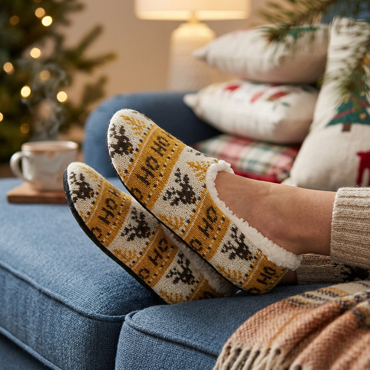 Custom Knitted Slippers