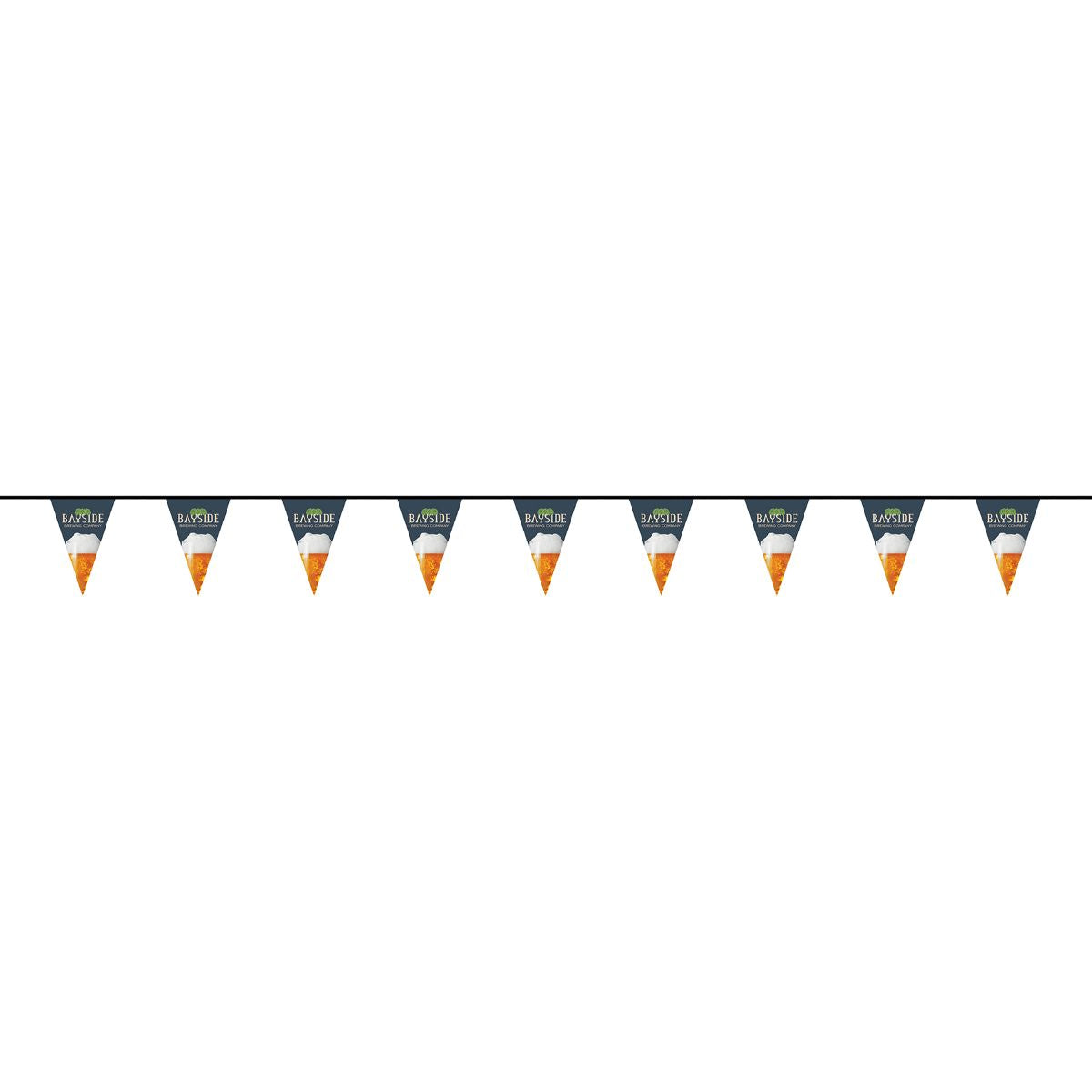 Custom Paper Pennant String Flags