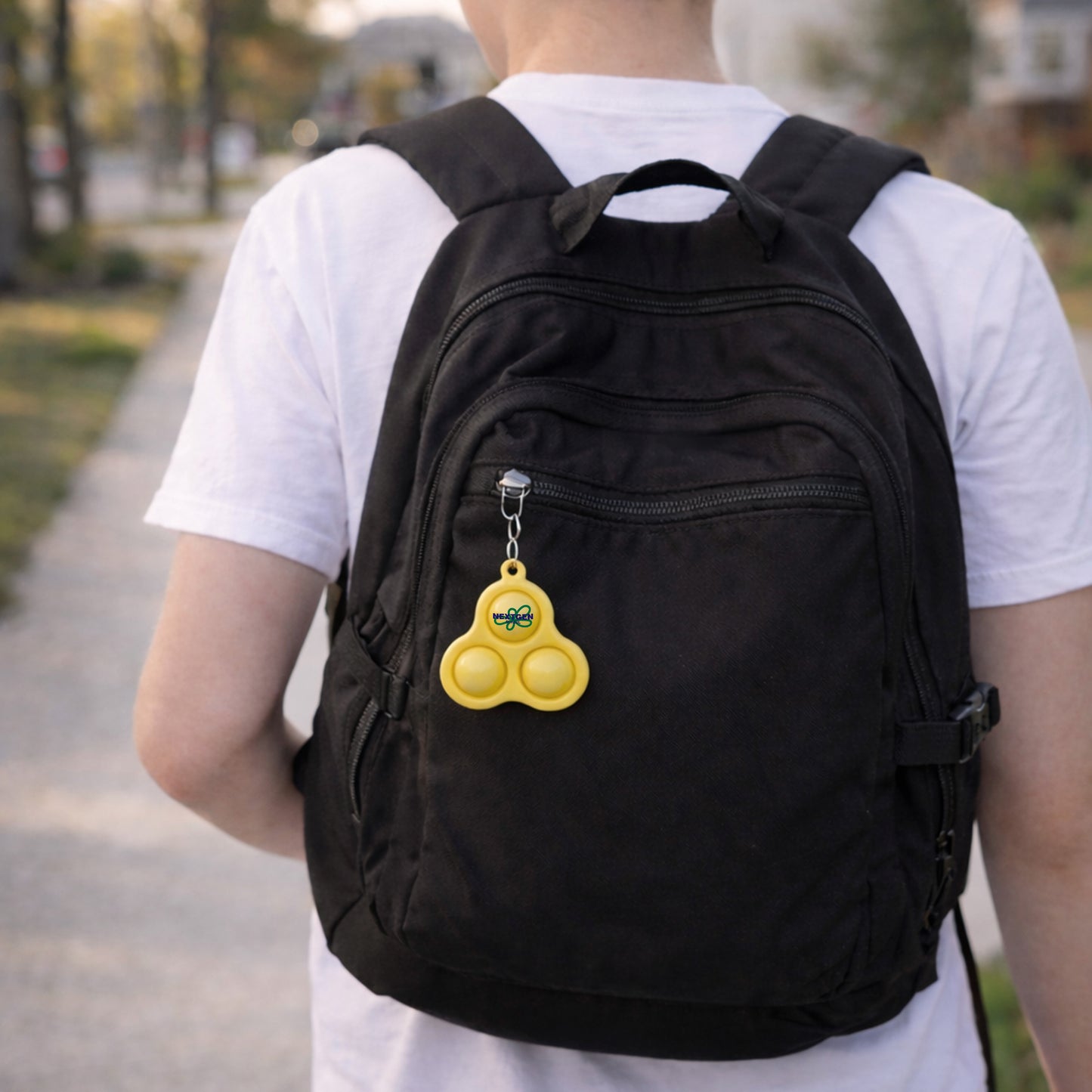 Pop 3 Bubbles Keychain