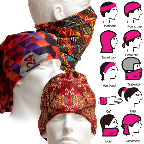 Low MOQ Multi-Purpose Headwear