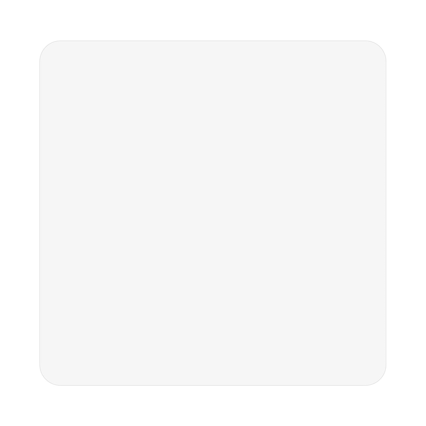 Cardboard Coaster Square
