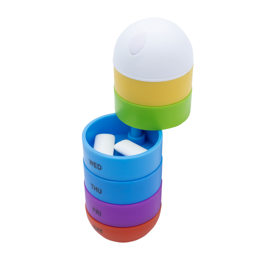 Rainbow Pill Tube