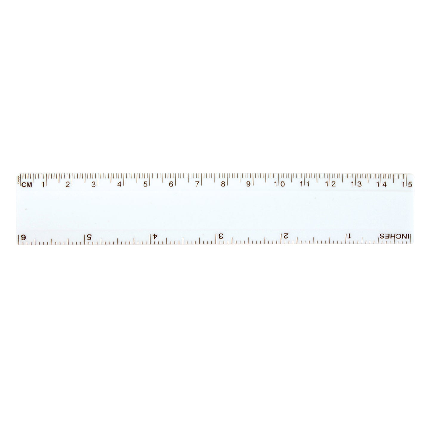 Custom 15cm White Ruler
