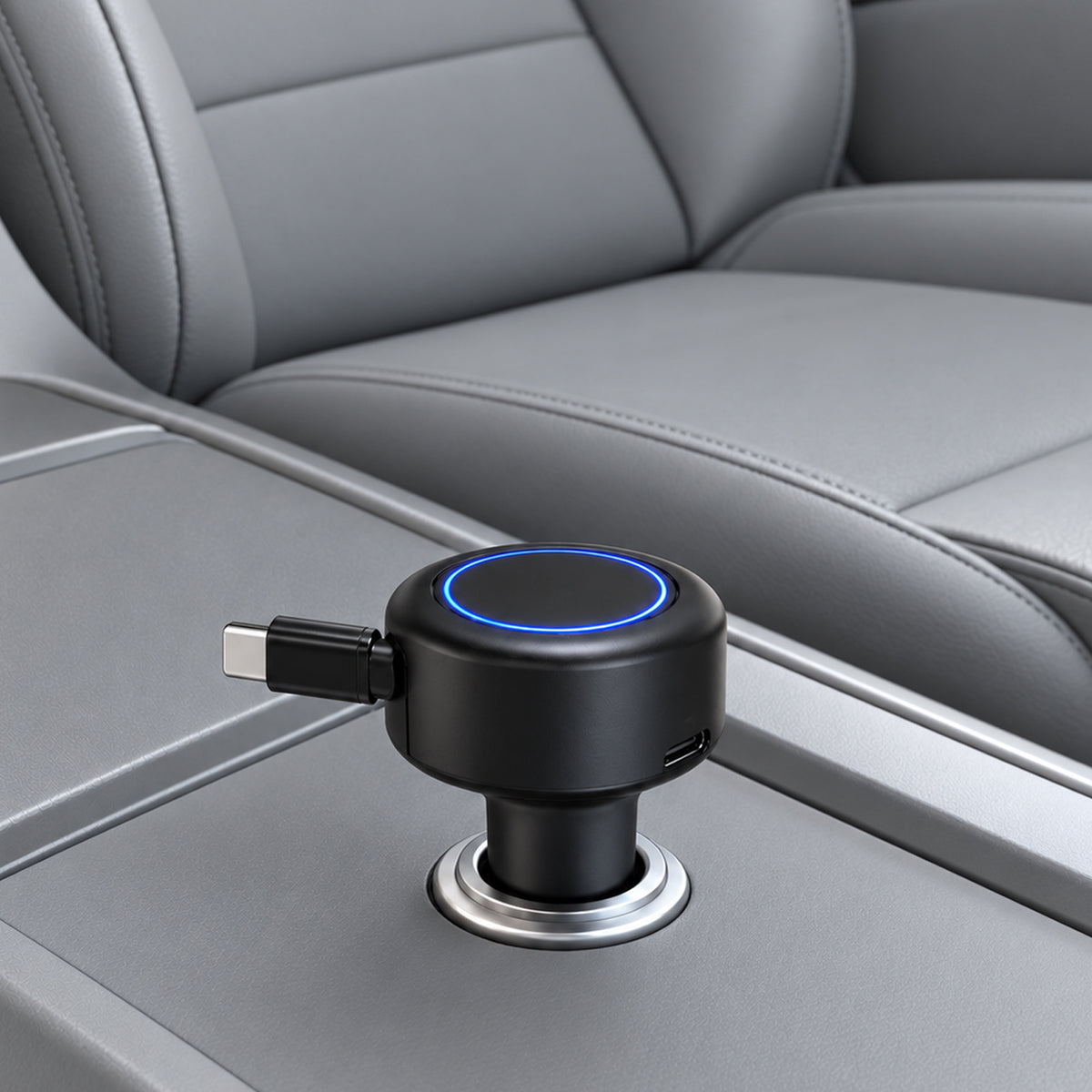 Custom Turbo 20W Retractable Car Charger