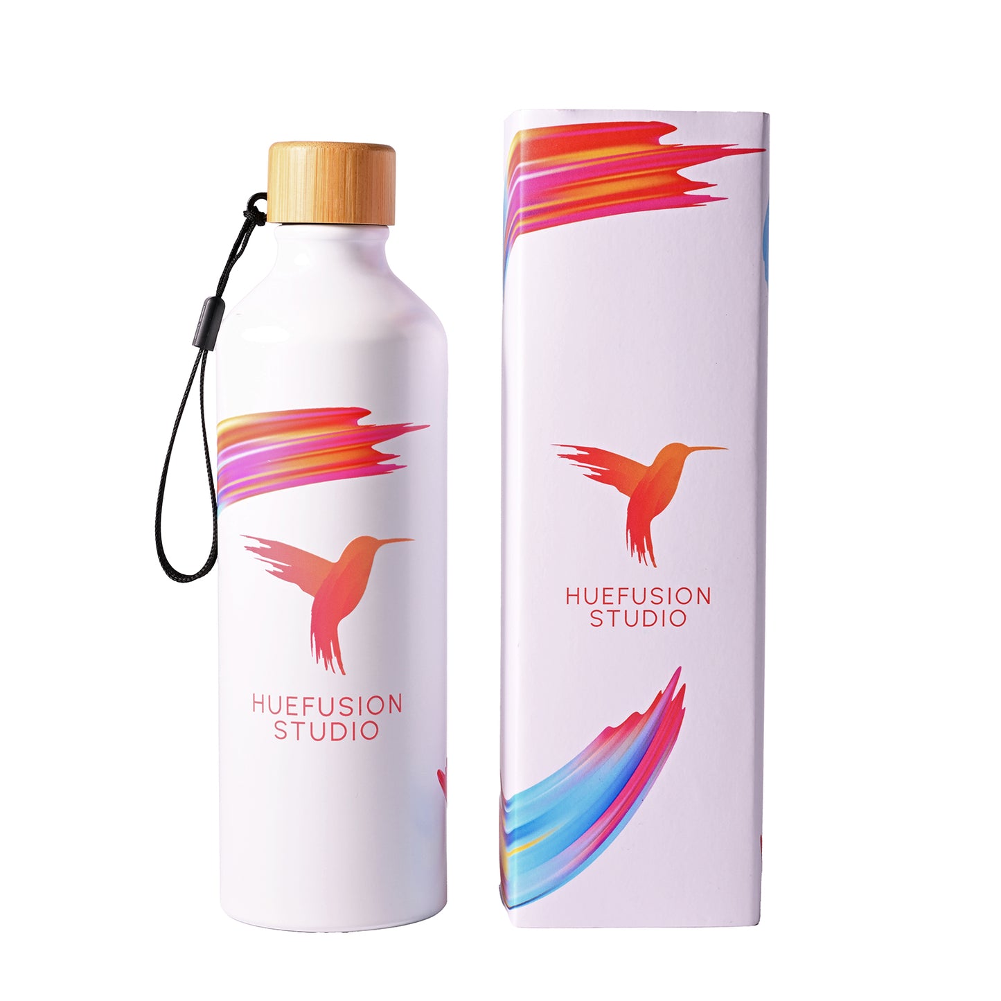 Gelato Aluminium Bottle with Bamboo Lid