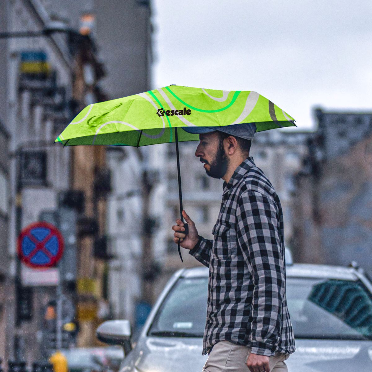 Mini Folding Umbrella with Case