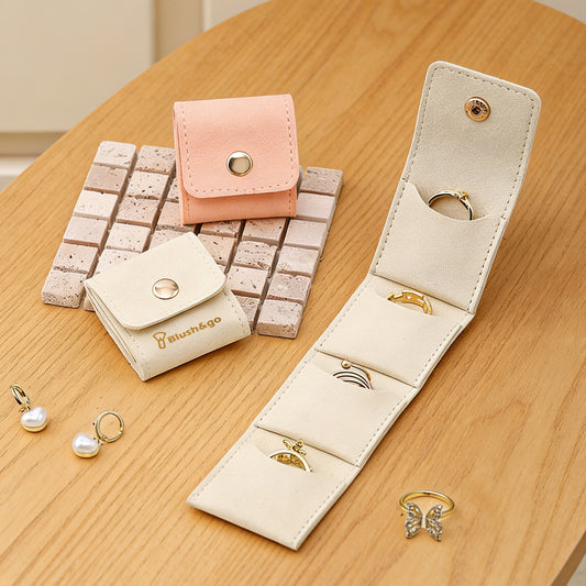 Mini Synthetic Leather Jewellery Bag