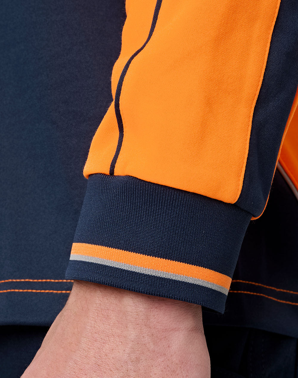 HI-VIS SUSTAINABLE COOL-BREEZE SAFETY LS POLO