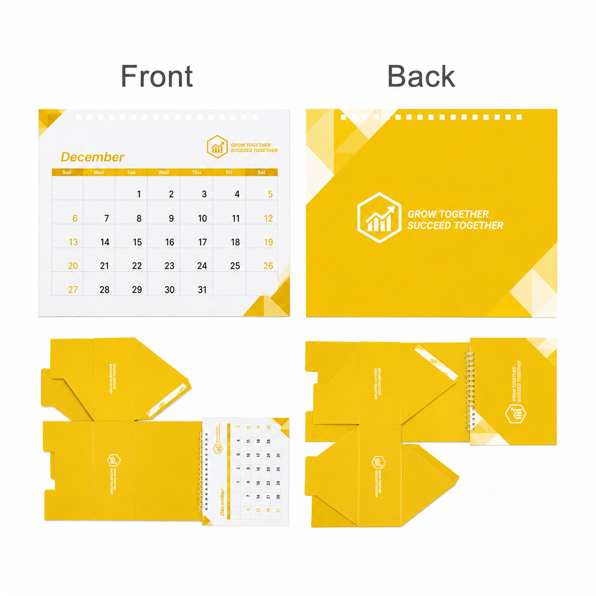 Desk Calendar With Organiser