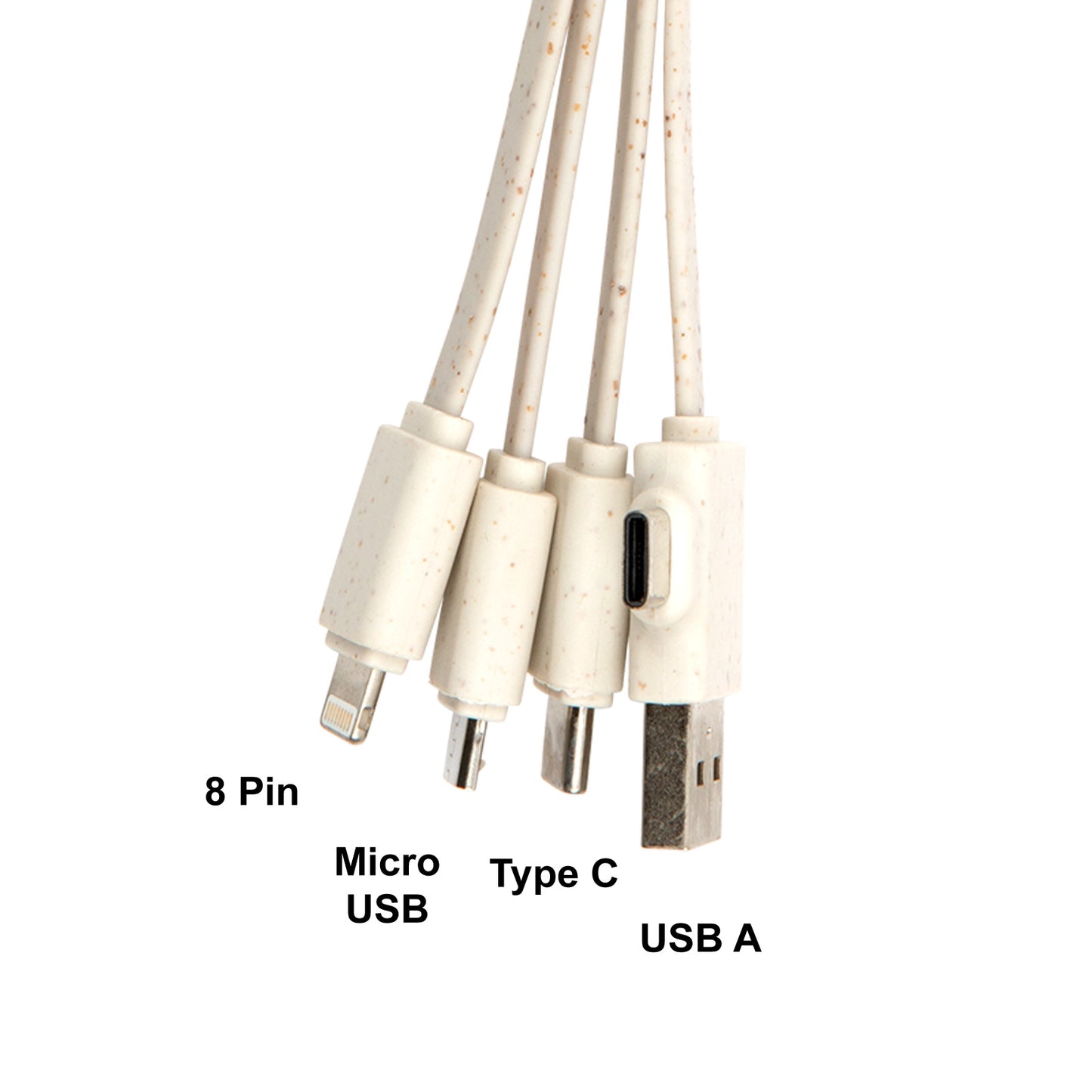 Sprite Square Bamboo Charging Cable