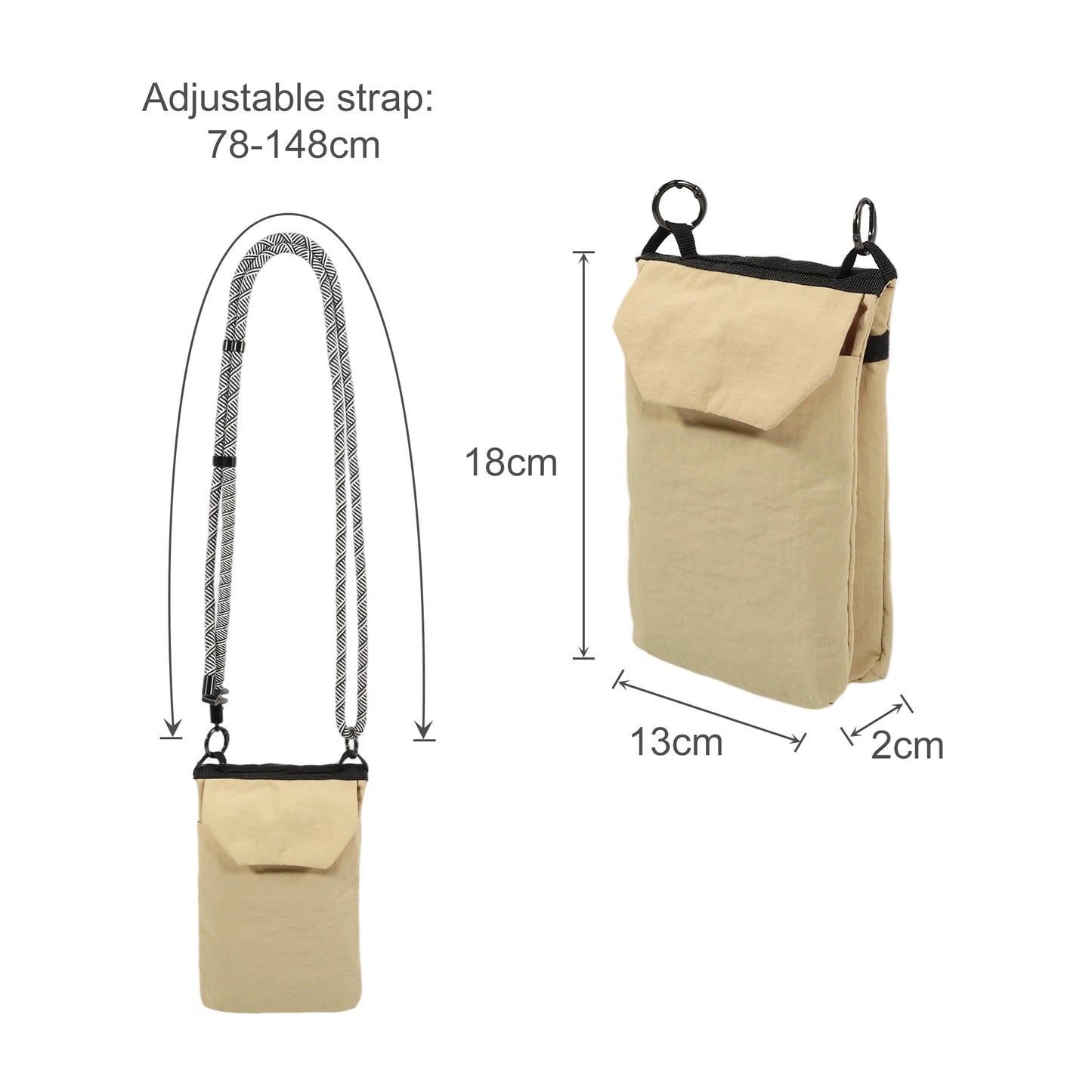 Minimalist Crossbody Phone Bag