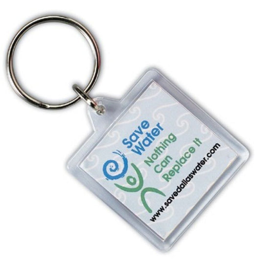 Economy Acrylic Keyring