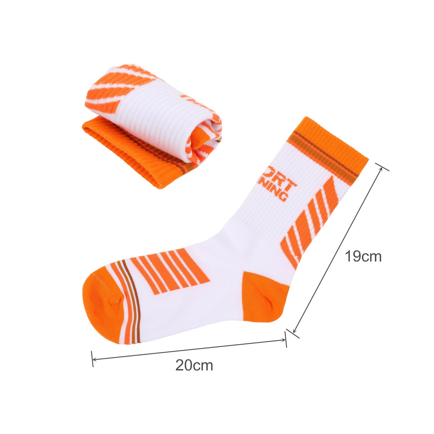 Crew Woven Sport Socks