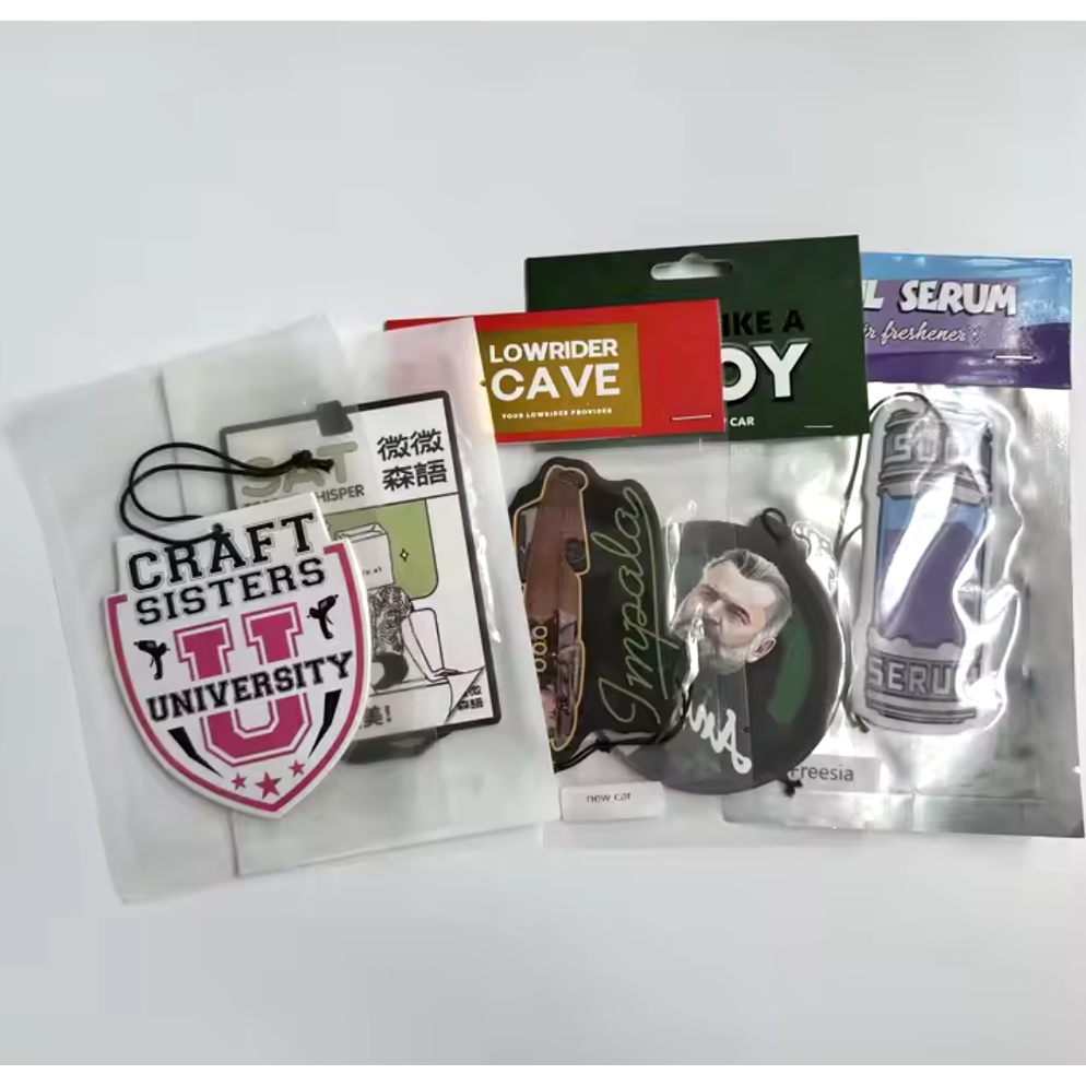 Premium Car Air Freshener with Hang Sell Card