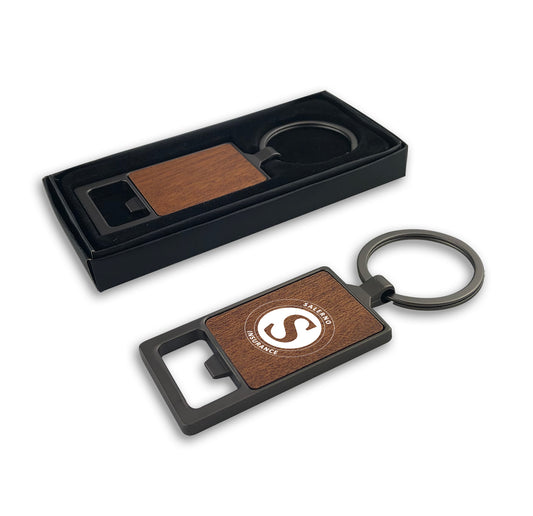 Autumn Wood Bottle Opener – Square