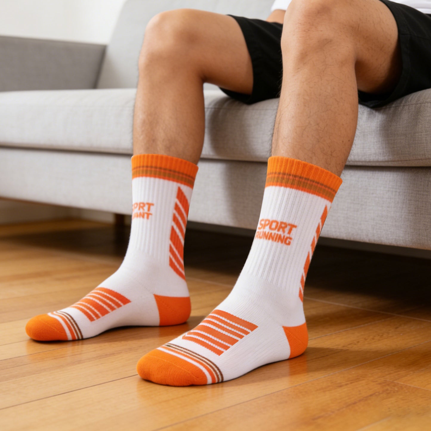 Crew Woven Sport Socks