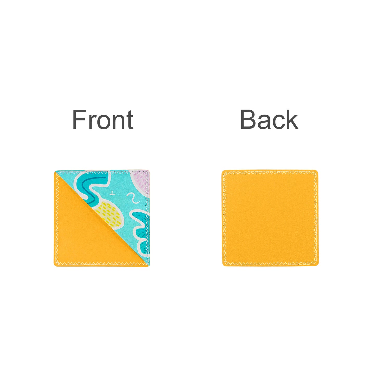 Full Colour PU Bookmark