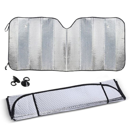 Concertina Metallic Car Sun Shade