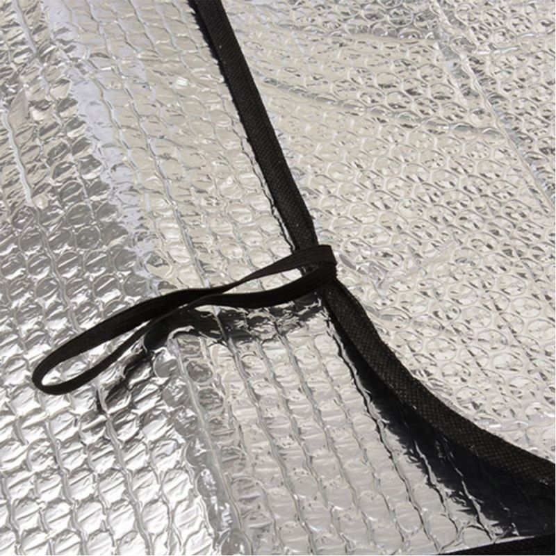 Concertina Metallic Car Sun Shade
