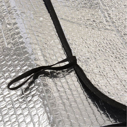 Concertina Metallic Car Sun Shade
