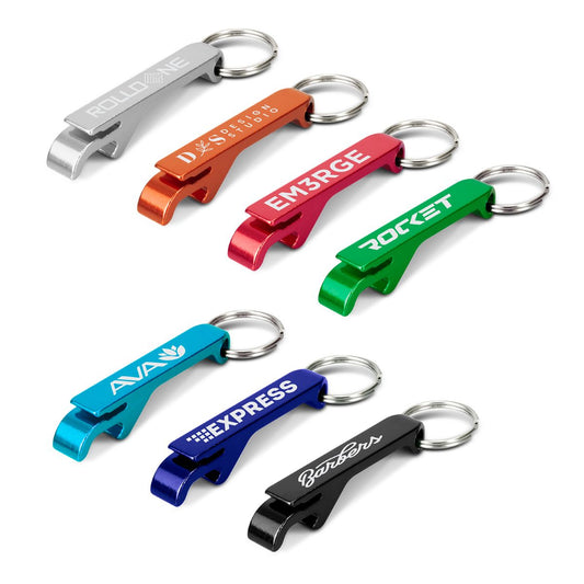 Metal Bottle Opener Key Ring