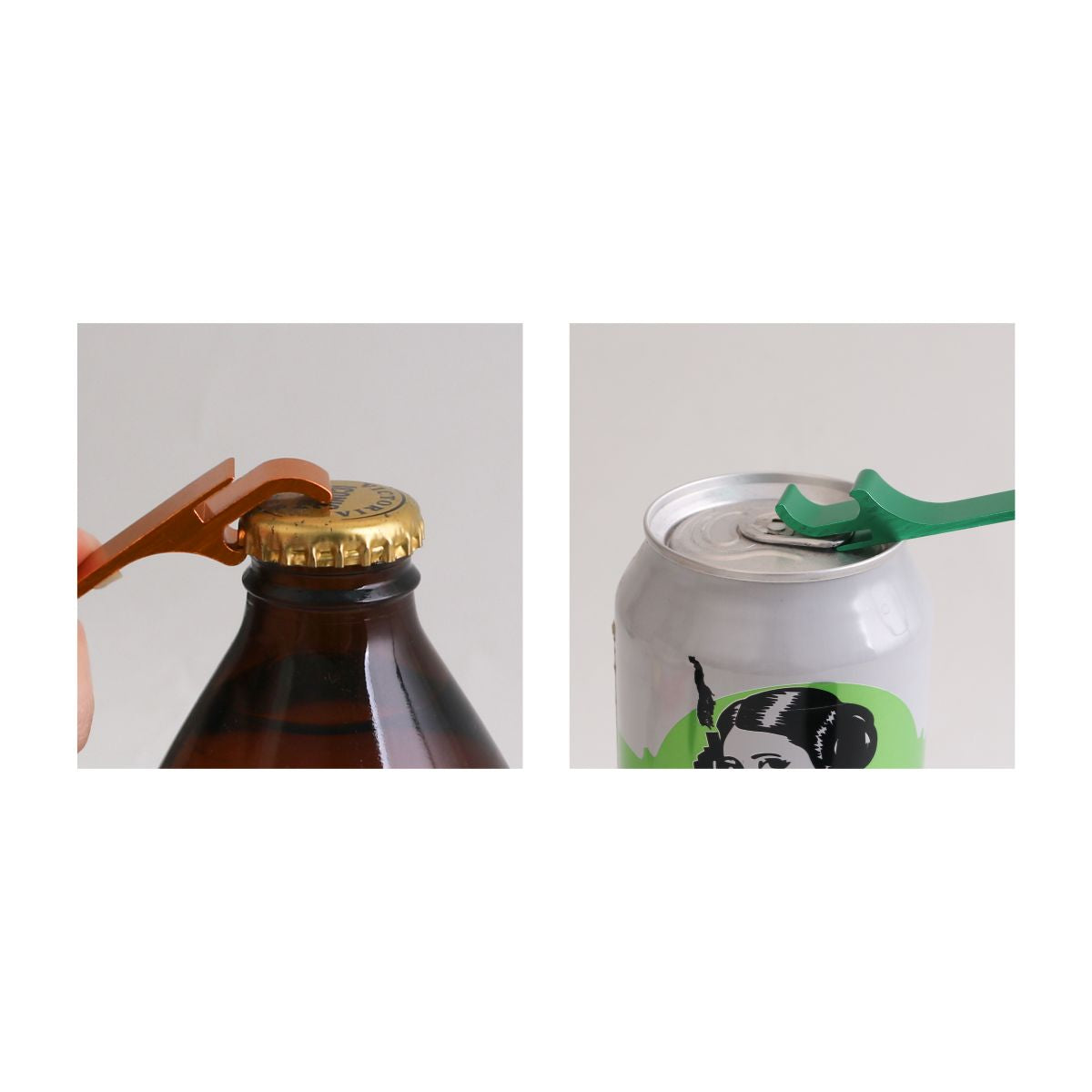 Metal Bottle Opener Key Ring