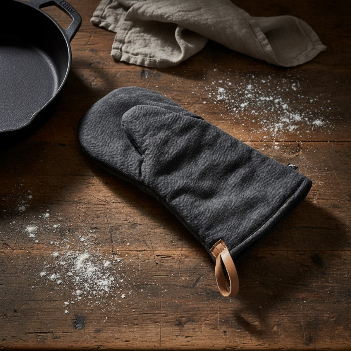 Custom Keepsake Canvas Oven Mitt