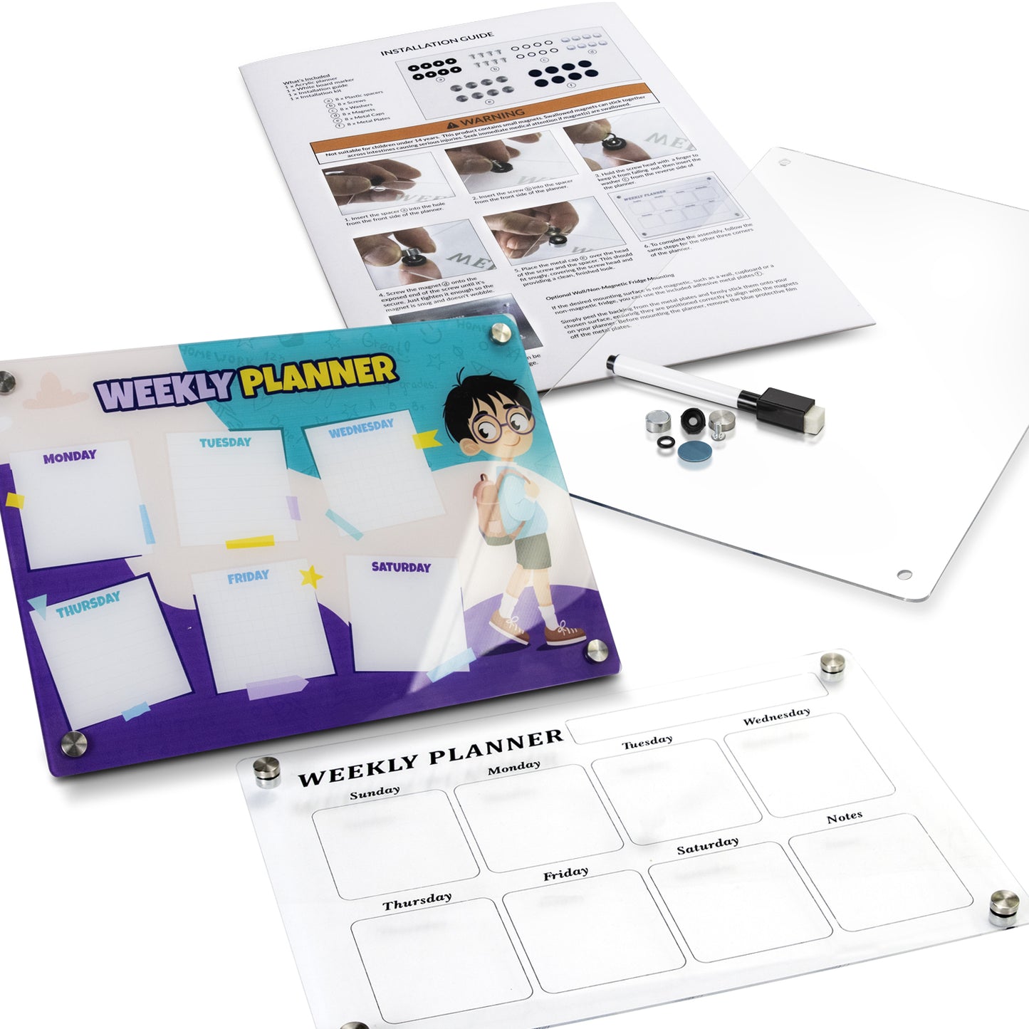 Magnetic Fridge Planner