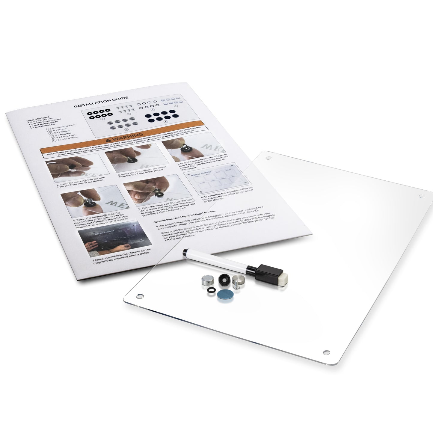 Magnetic Fridge Planner