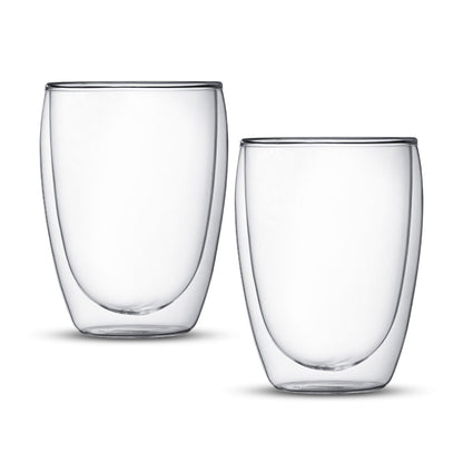 Bodum Pavina Double Wall Glasses - Medium - Set of 2