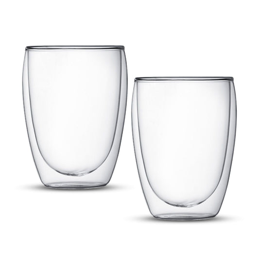 Bodum Pavina Double Wall Glasses - Medium - Set of 2