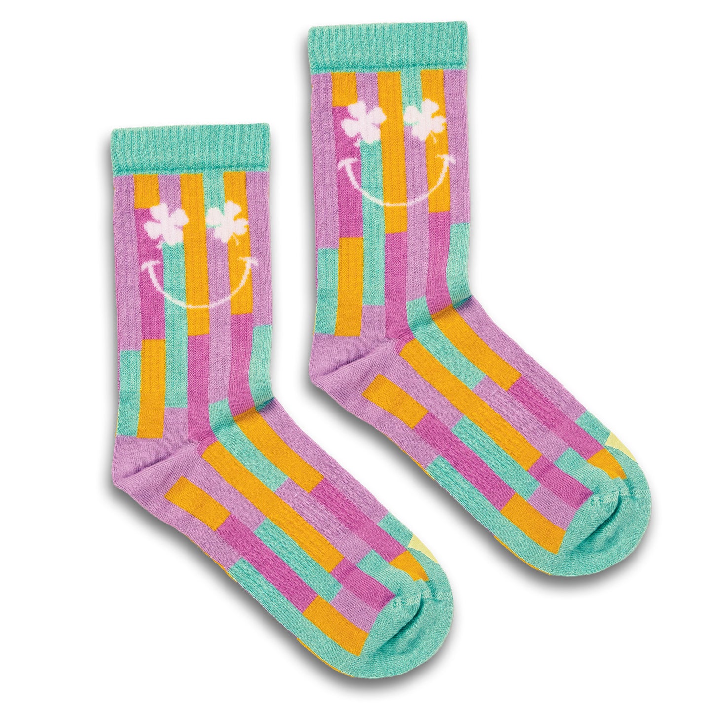 Pixel Knitted Bamboo Socks