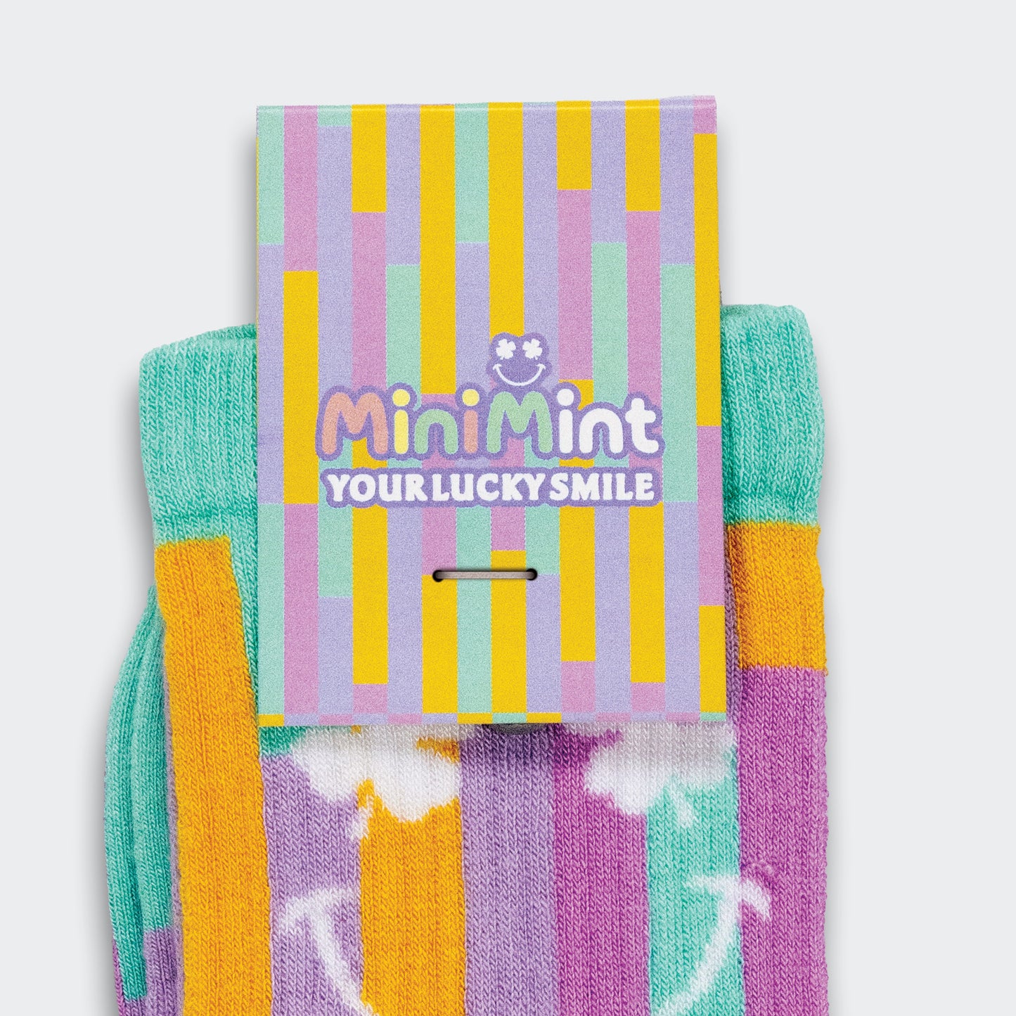 Pixel Knitted Bamboo Socks