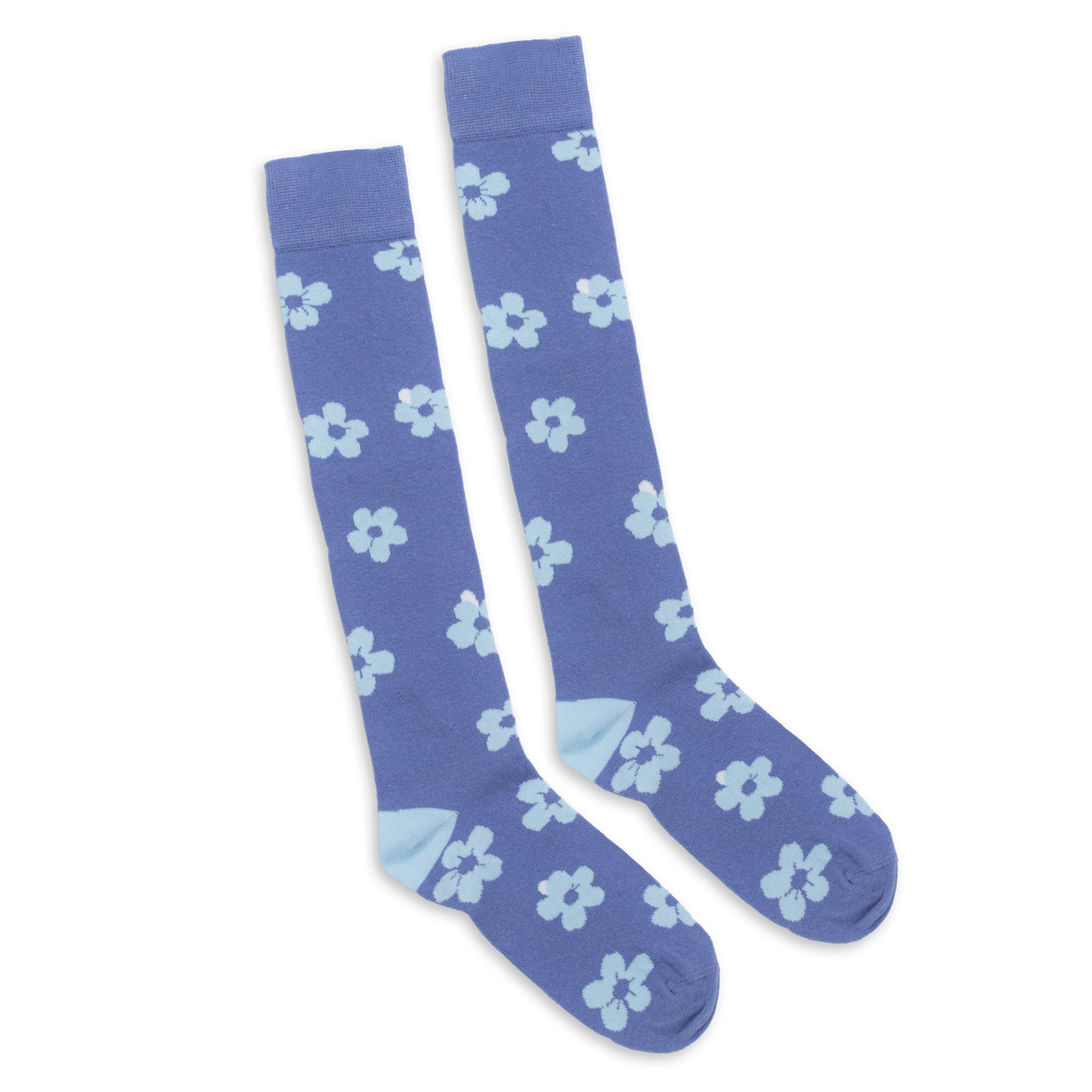 Pixel Knitted Knee-High Socks