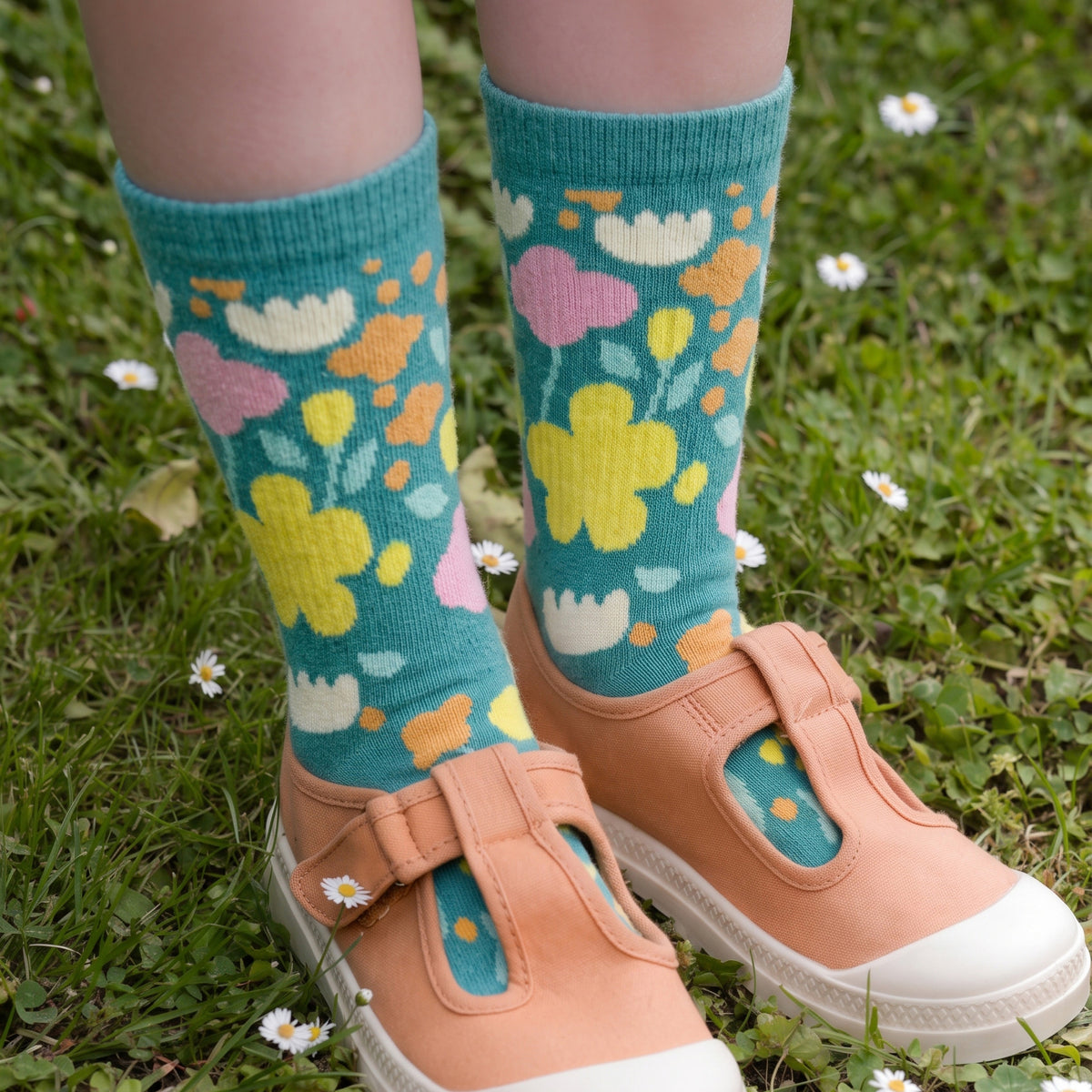 Jolly Knitted Bamboo Kids Socks