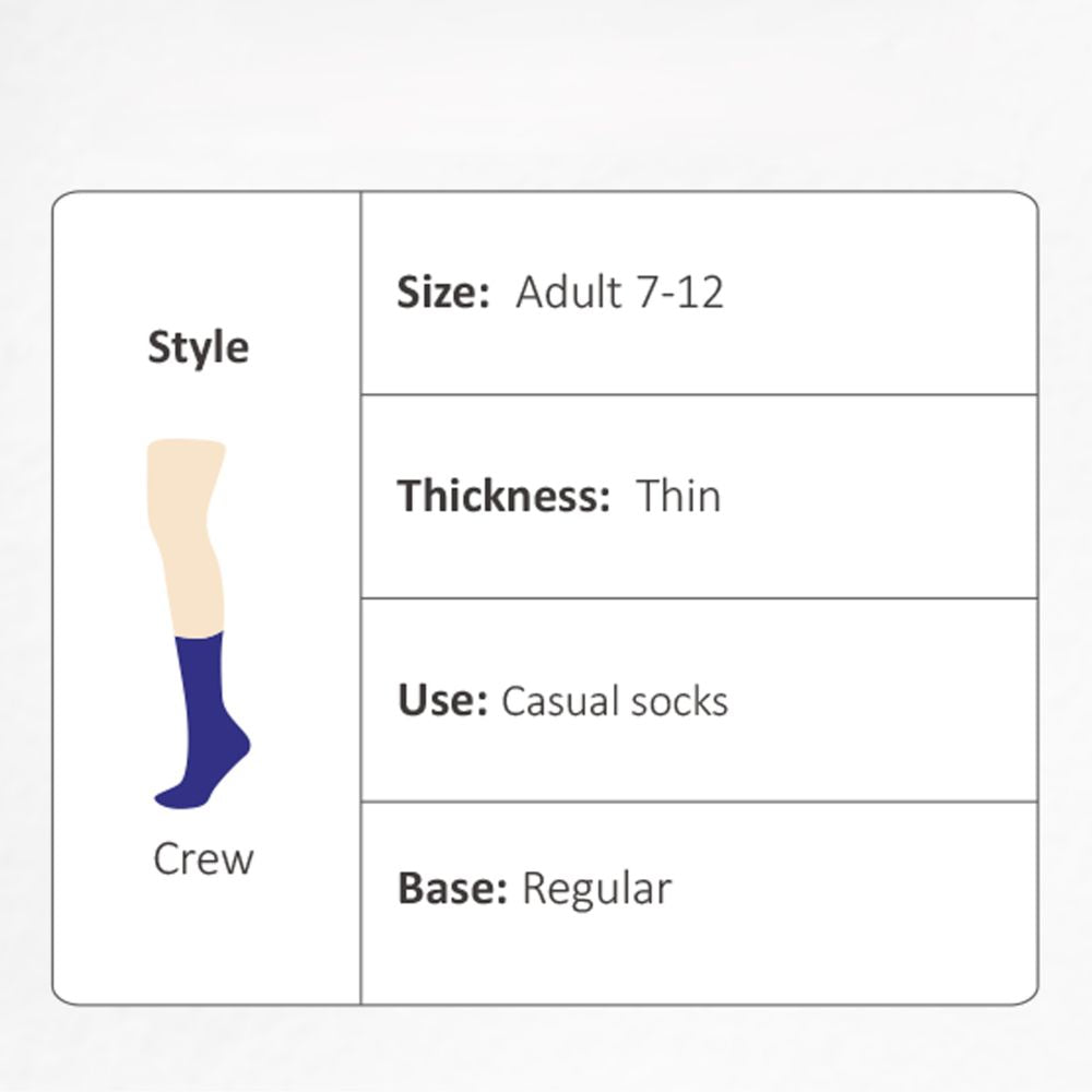 Crew Digital Printed Socks