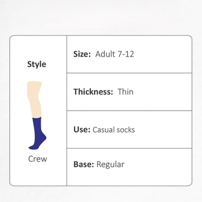 Crew Digital Printed Socks