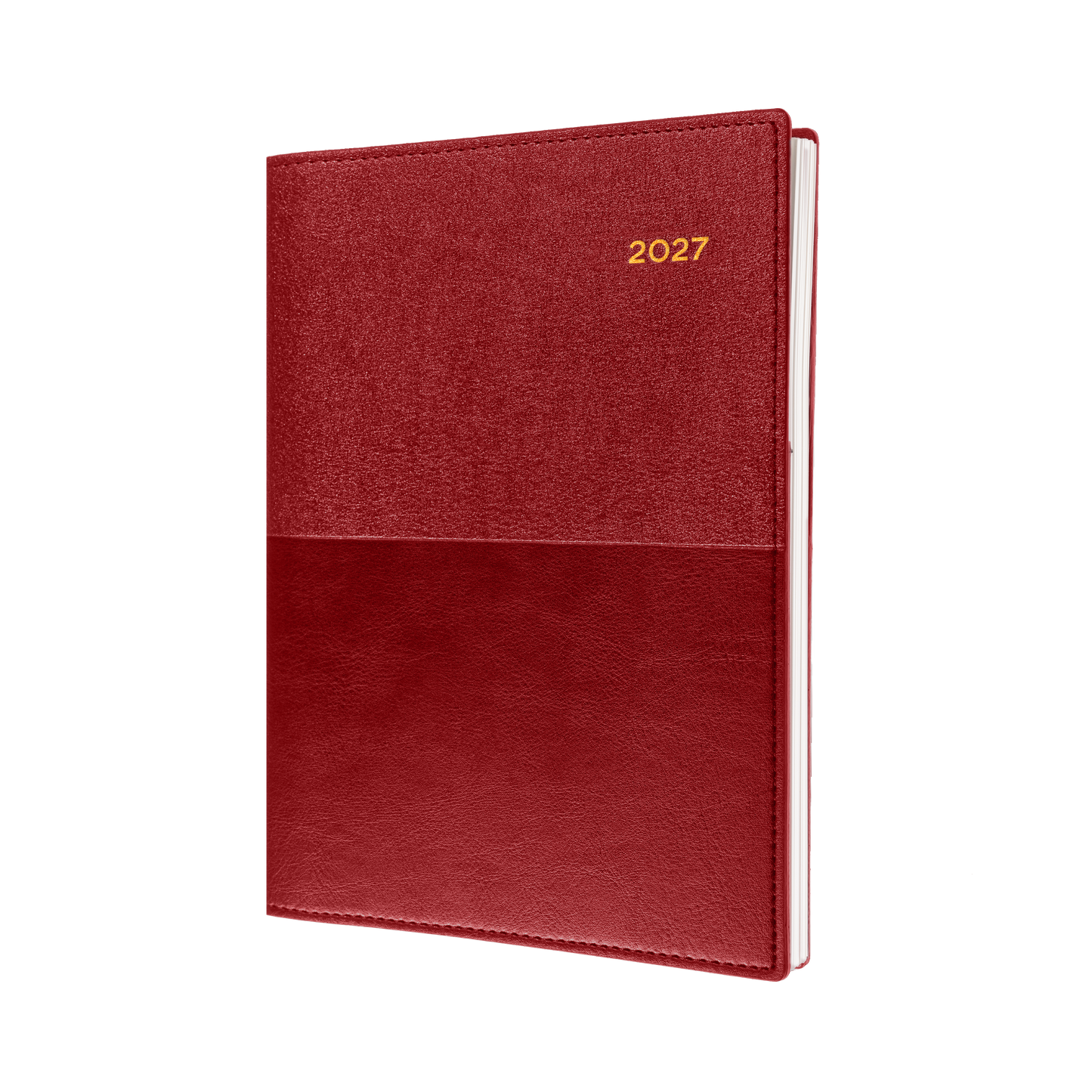 2027 Collins Debden Diary - Vanessa A4 Day to Page, Soft PU Cover