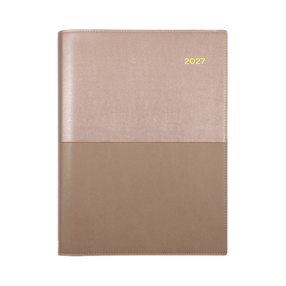 2027 Collins Debden Diary - Vanessa A4 Day to Page, Soft PU Cover