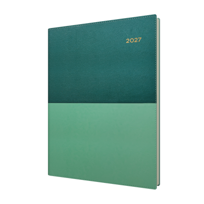 2027 Collins Debden Diary - Vanessa A4 Day to Page, Soft PU Cover