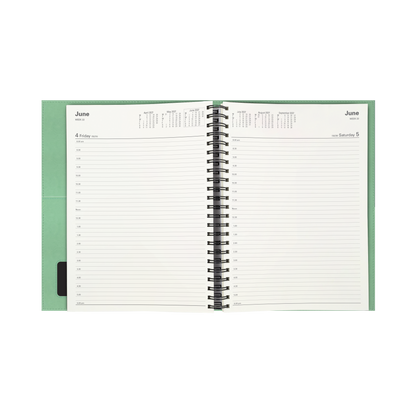 2027 Collins Debden Diary - Vanessa A4 Day to Page, Soft PU Cover