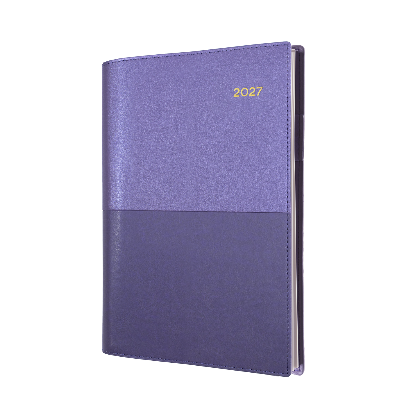 2027 Collins Debden Diary - Vanessa A4 Day to Page, Soft PU Cover