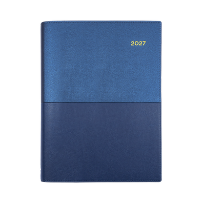 2027 Collins Debden Diary - Vanessa A4 Day to Page, Soft PU Cover