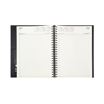 2027 Collins Debden Diary - Vanessa A4 Day to Page, Soft PU Cover