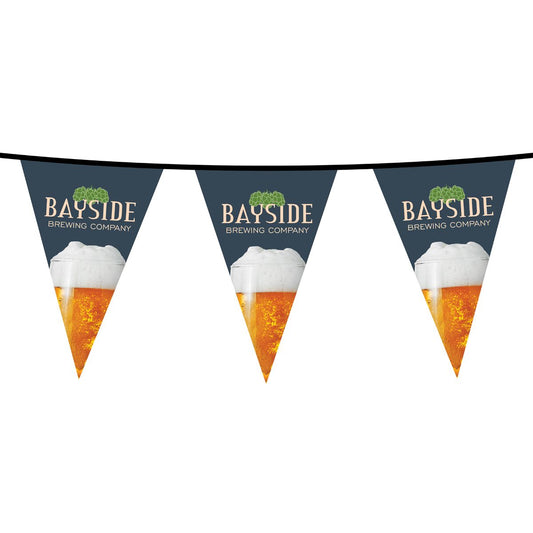 Custom Paper Pennant String Flags