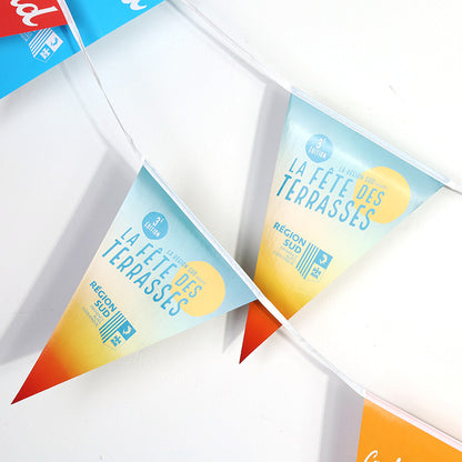 Custom PVC Pennant String Flags