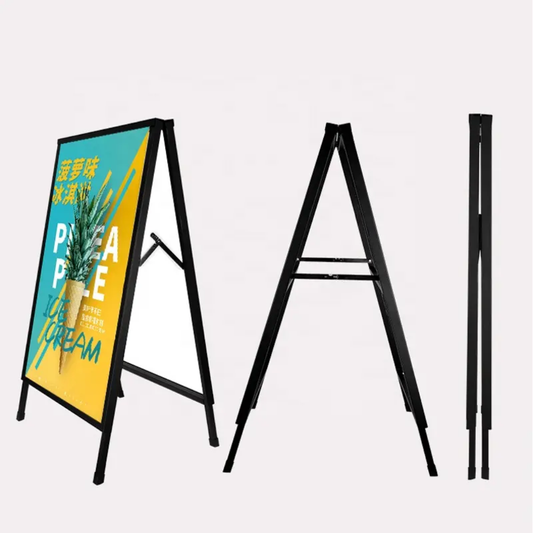 Insertable A-Frame Sandwich Boards