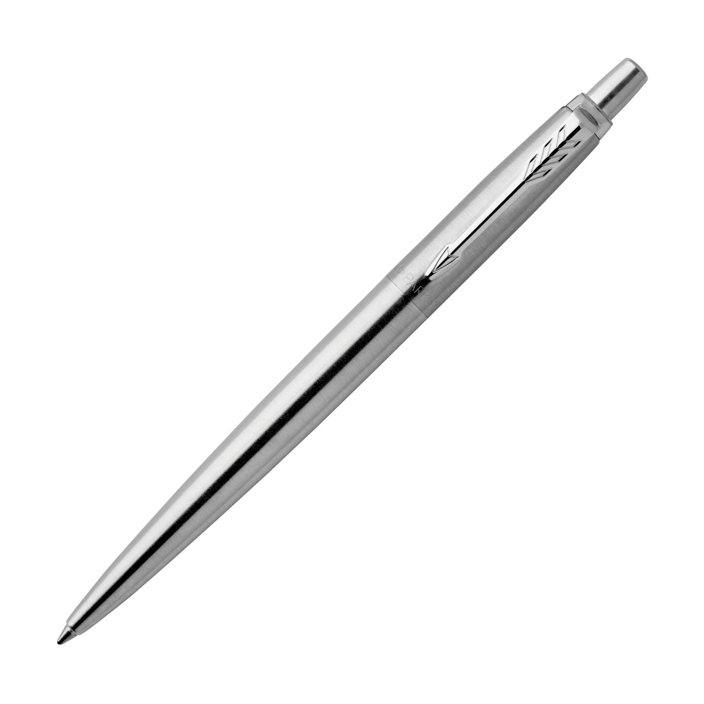 Metal Pen Ballpoint Parker Jotter - Brushed Stainless CT